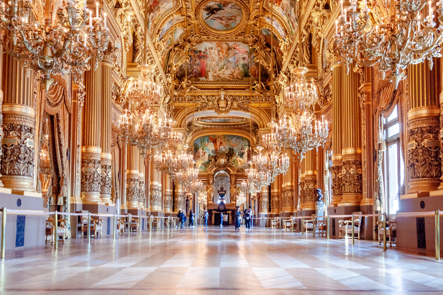 Interior of the Palais Garnier