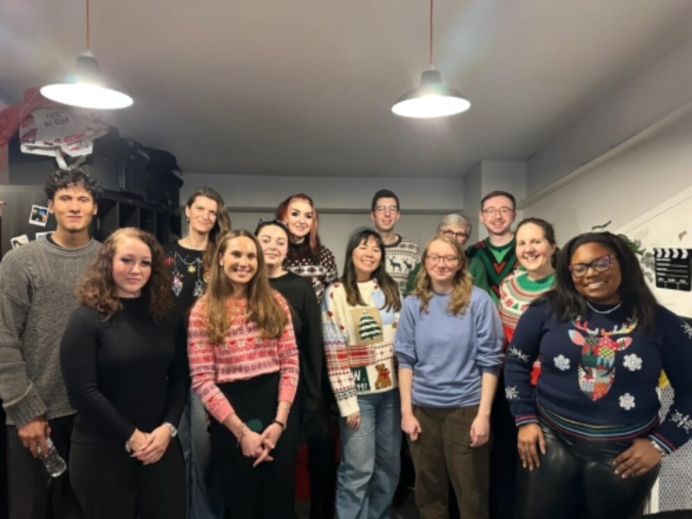 The team in the office