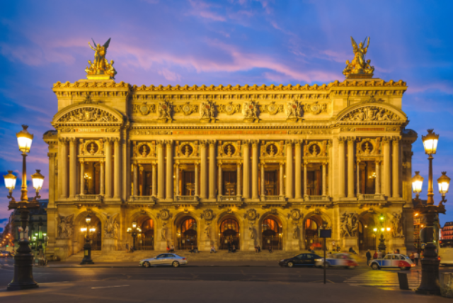 Exterior of the Palais Garnier