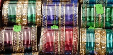 coloured bangles in packets
