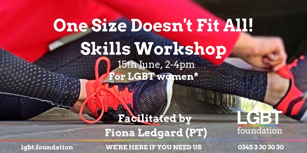 Image from "One Size Doesn't Fit All" workshop from 15th June.