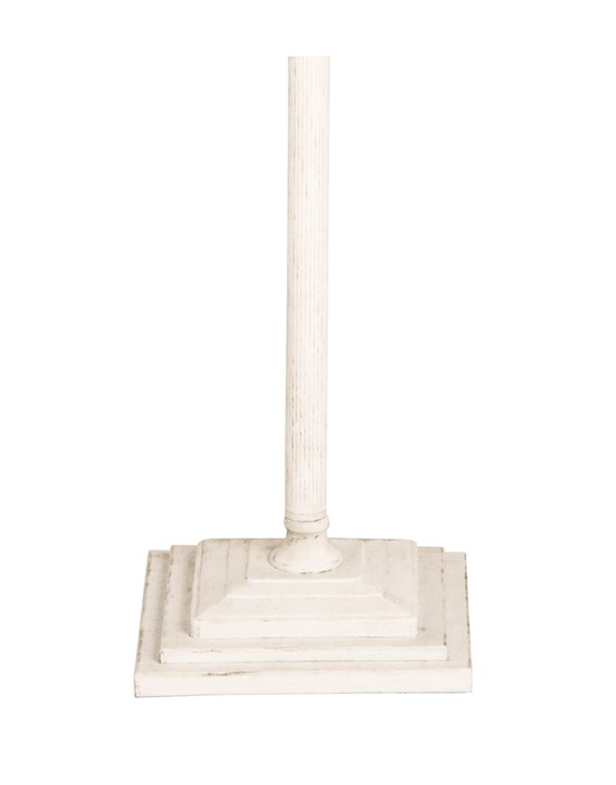 Nelson Floor Lamp Antique White Traditional Metal Floor Lamp