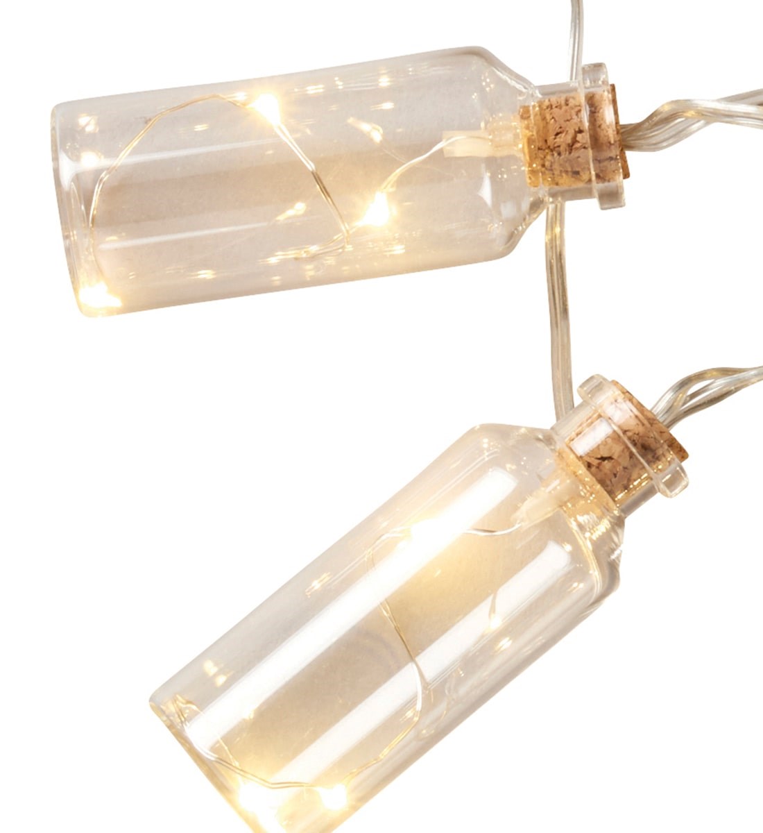 Bottle String Lights Glass Design Fairy Lights