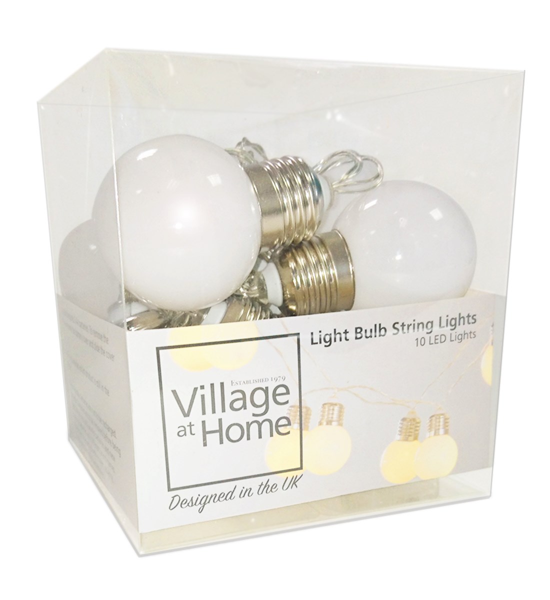 Bulb String Lights Lightbulb Design Fairy Lights