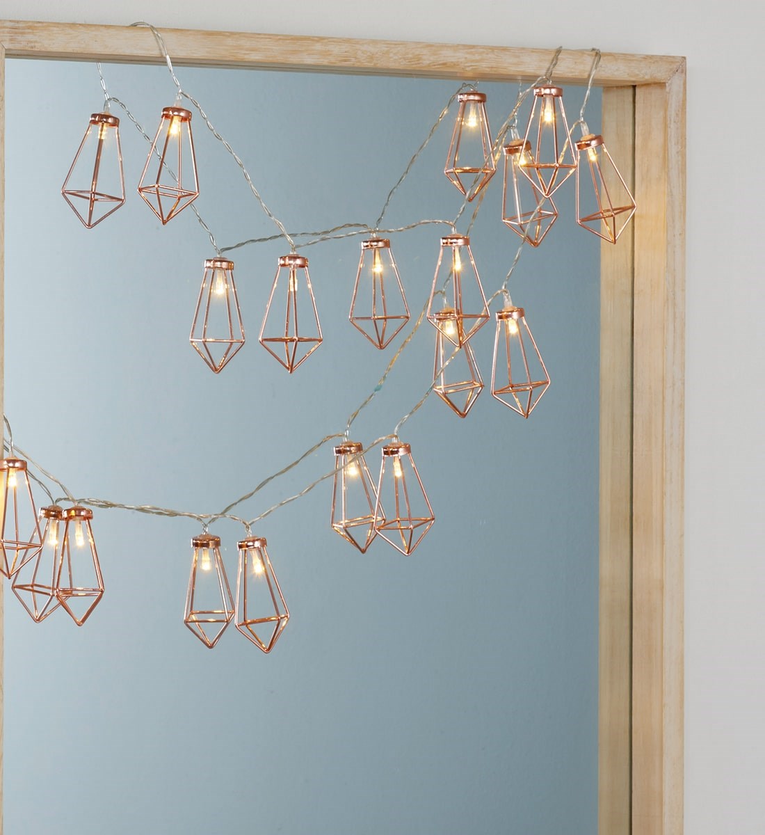 Diamond String Lights Rose Gold Fairy Lights