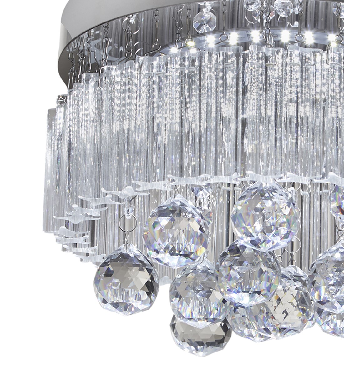 Oscar LED Ceiling Fitting Crystal LED Ceiling Light