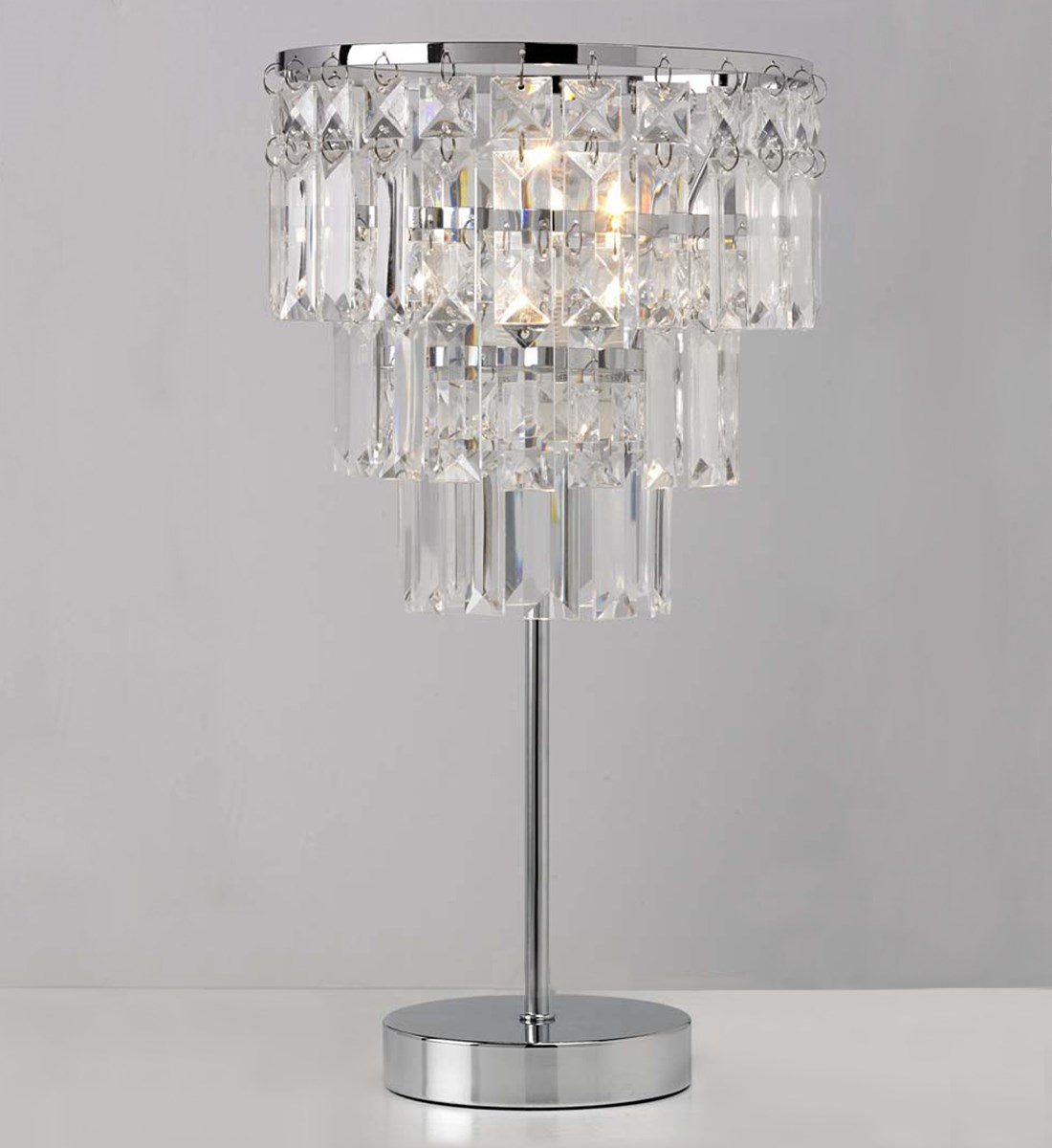 Victoria Table Lamp Elegant Acrylic Table Lamp