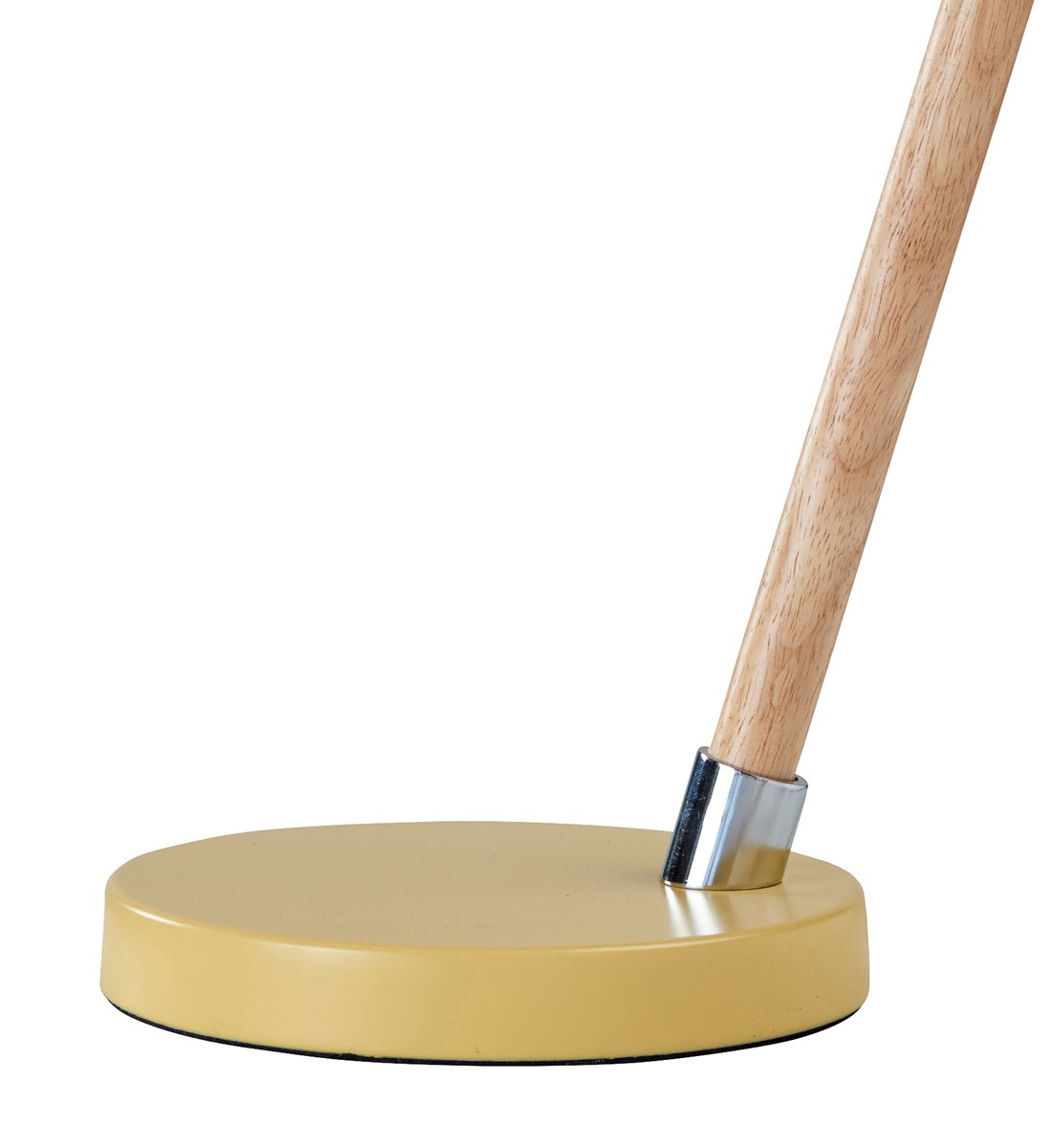 Drake Desk Lamp - Yellow | Wooden Desk Lamp