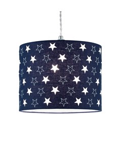 Starry Night Pendant Shade - Navy | Star Ceiling Shade