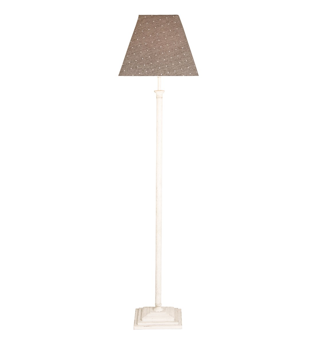 Nelson Floor Lamp Antique White Traditional Metal Floor Lamp