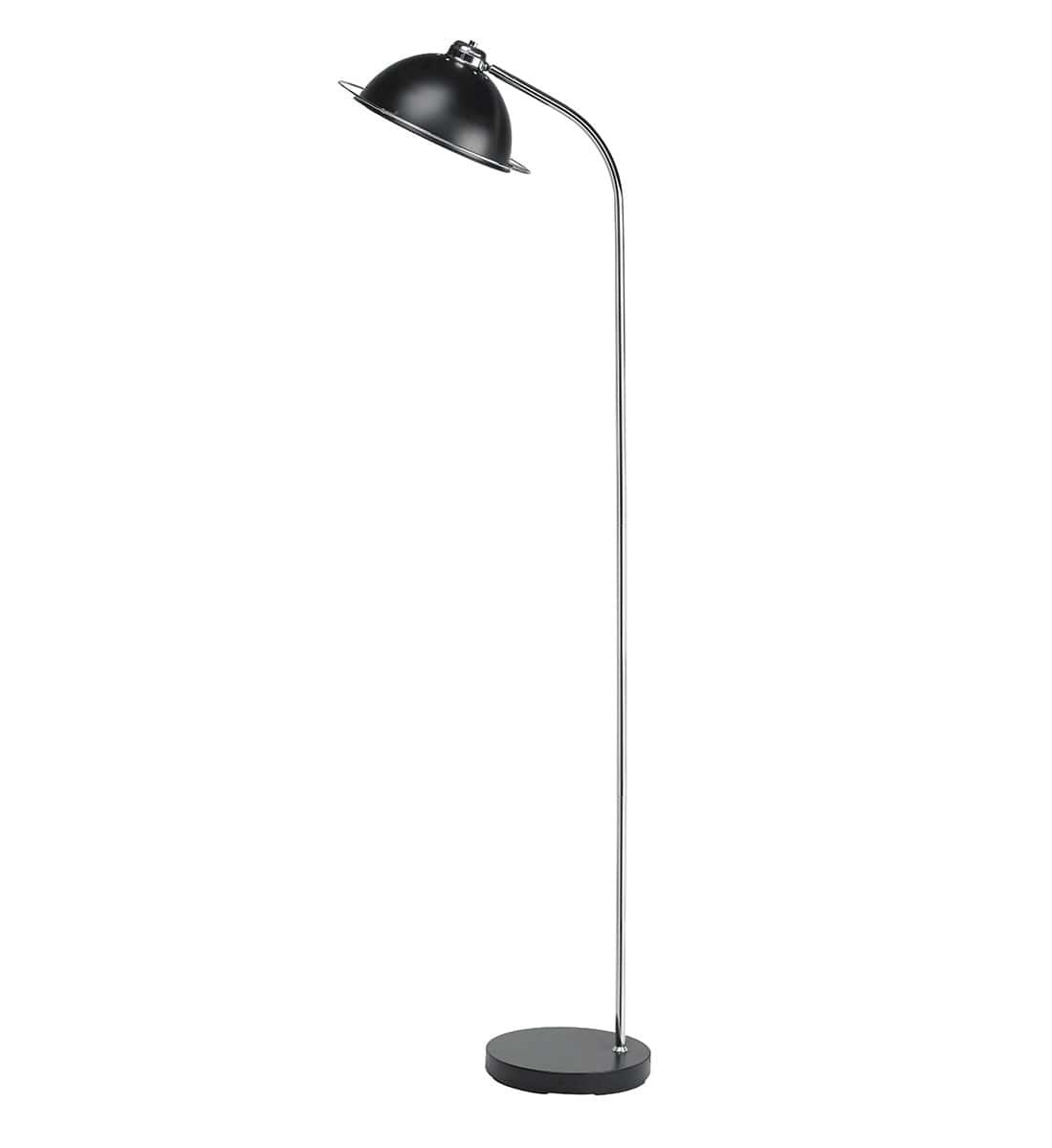 Bauhaus Floor Lamp - Black | Retro Design Metal Floor Lamp