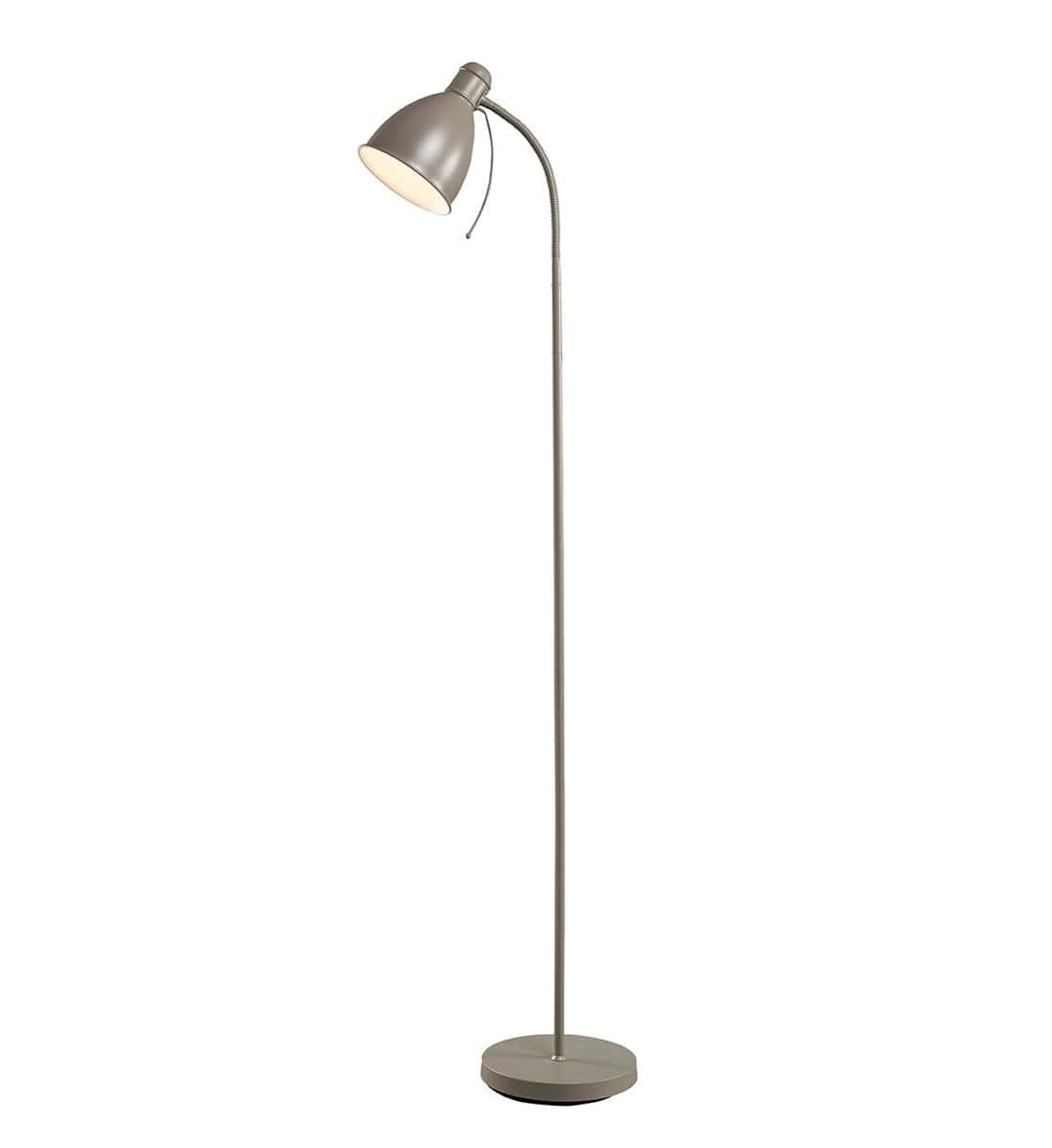 Sven Floor Lamp Grey Adjustable Task Floor Lamp