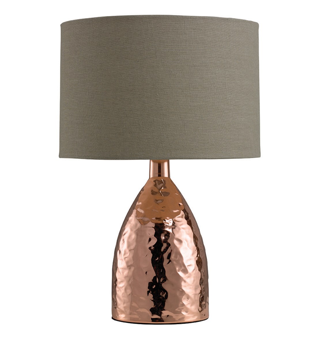 Medina Touch Table Lamp Copper Hammered Metal Table Lamp