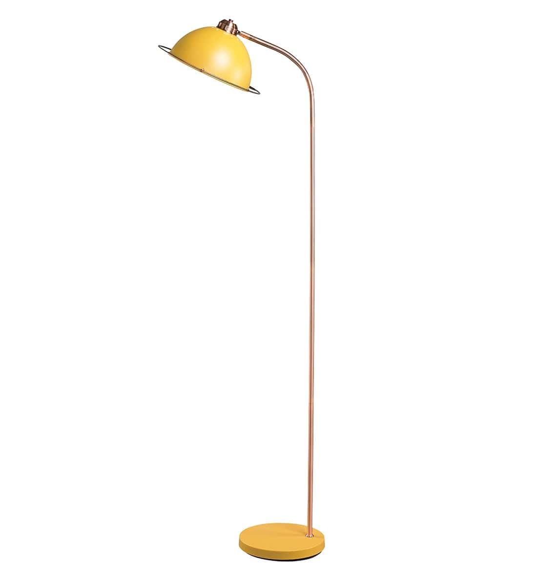 ochre standard lamp