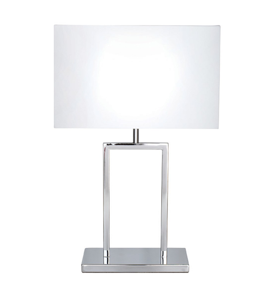 chrome bedside lamp