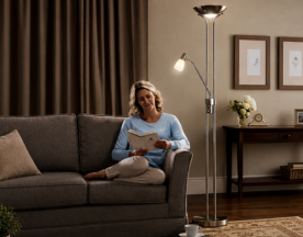 Designed to provide focused, comfortable light for reading and close-up tasks.