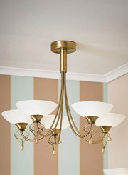 Contemporary or classic semi flush ceiling lights or fittings