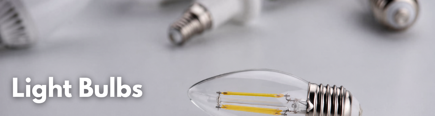 Low Energy Compact Fluorescent, Halogen and LED Light Bulbs