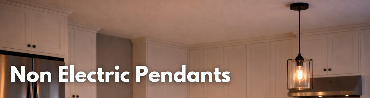 Easy Fit Non Electric Ceiling Pendants and Light Shades