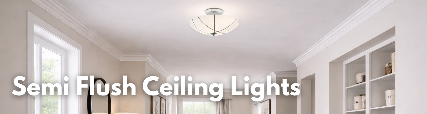 Ceiling Semi Flush Lighting