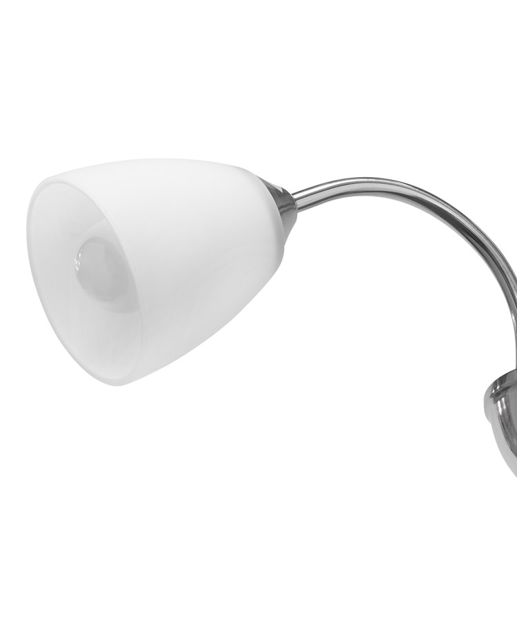 Caprice 3 Light Semi Flush Ceiling Light with Opal Glass Shades Caprice 3 Light Semi Flush Ceiling Light with Opal Glass Shades