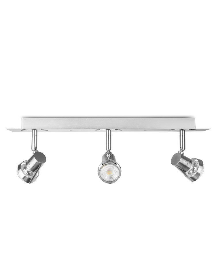 Circles Modern 3 Light Satin Nickel Spotlight Circles Modern 3 Light Satin Nickel Spotlight