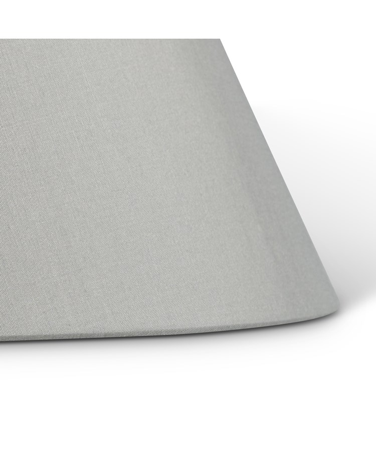 Hannah Luxury Elegant Chrome & Crystal Table Lamp with Grey Empire Shade Hannah Luxury Elegant Chrome & Crystal Table Lamp with Grey Empire Shade