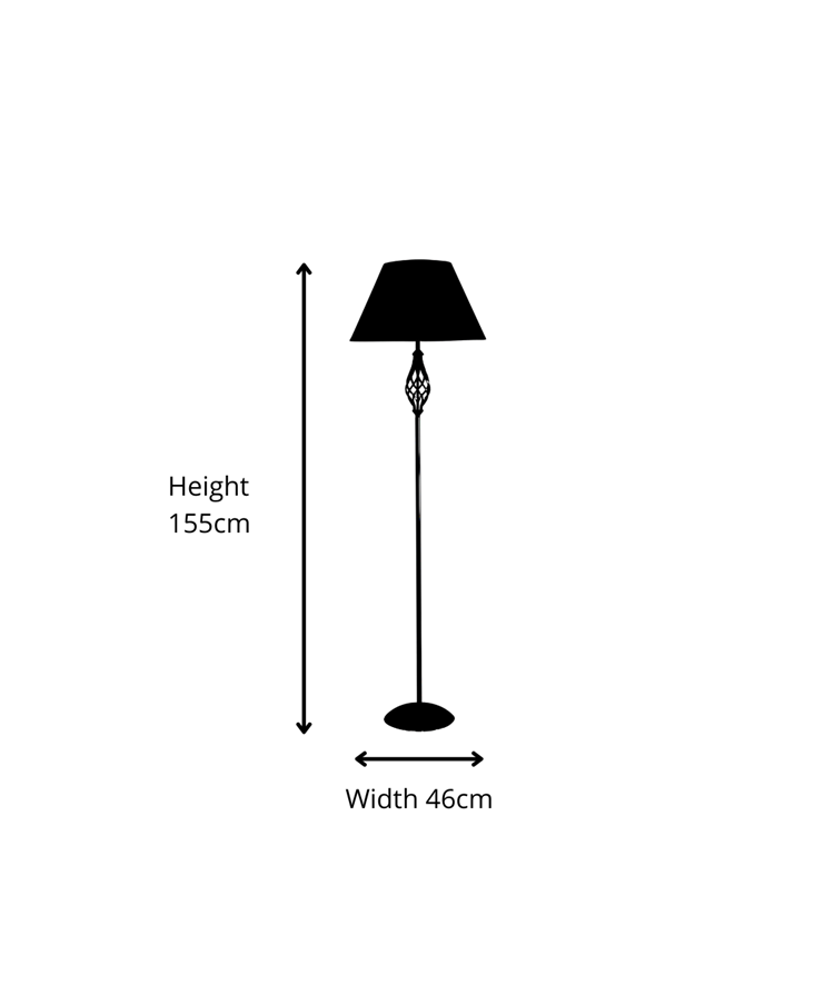 Classic Kingswood Pewter Floor Lamp Classic Kingswood Pewter Floor Lamp