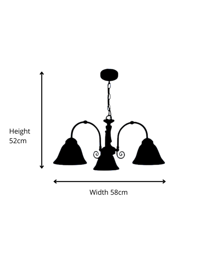 Elegant Diner Ceiling 3 Light Pendant - Antique Brass - Alabaster Glass Elegant Diner Ceiling 3 Light Pendant - Antique Brass - Alabaster Glass