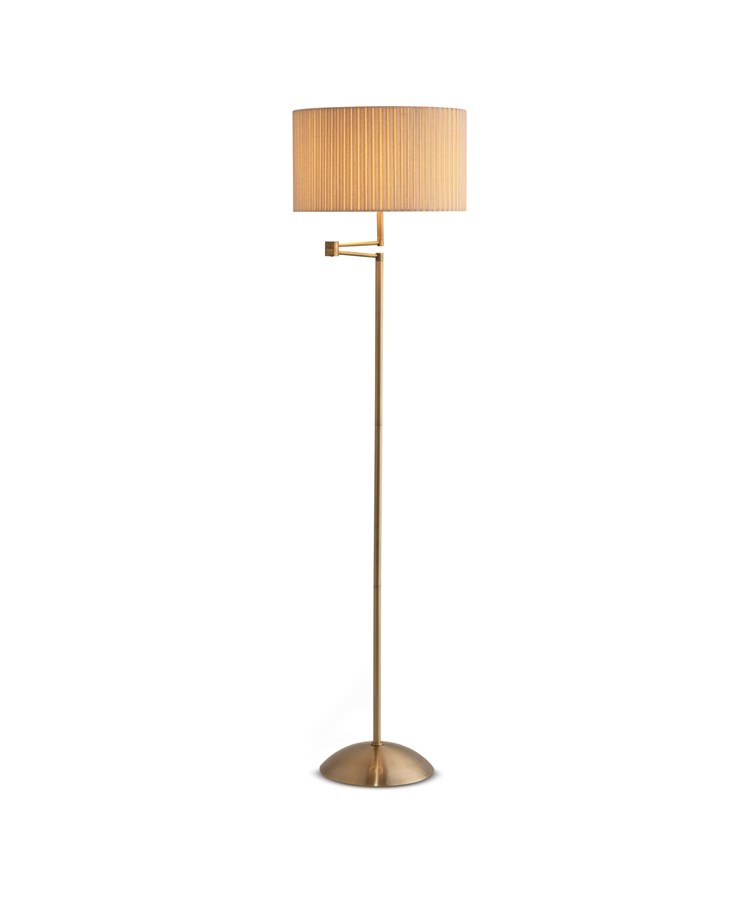 Swing Arm Floor Lamp Antique Brass Swing Arm Floor Lamp Antique Brass