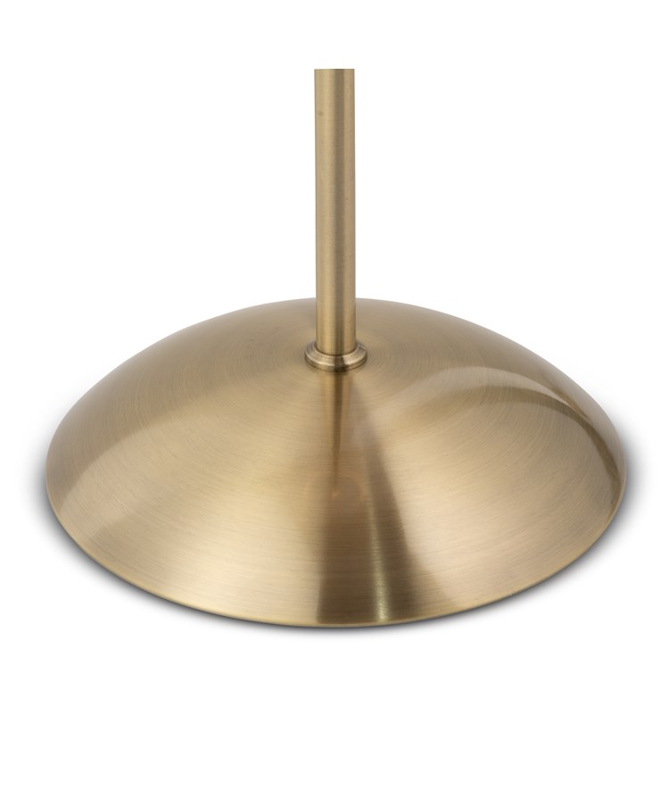 Swing Arm Floor Lamp Antique Brass