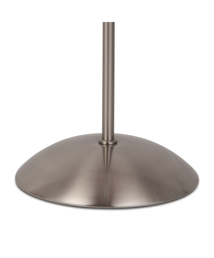 Swing Arm Floor Lamp Satin Silver Swing Arm Floor Lamp Satin Silver