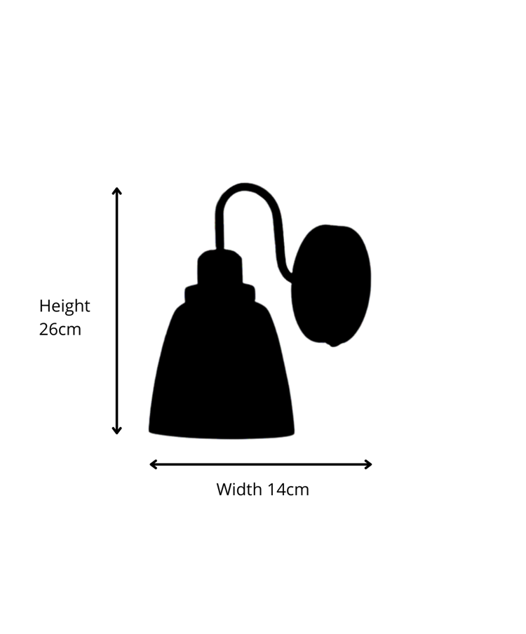 Leeto Modern Mirrored Chrome Switched Wall Light with Glass Shade Leeto Modern Mirrored Chrome Switched Wall Light with Glass Shade