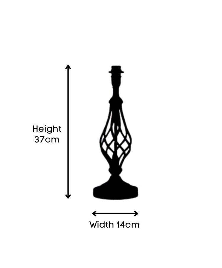 Queenswood Classic Barley Twist Table Lamp Base Only - Antique Brass Queenswood Classic Barley Twist Table Lamp Base Only - Antique Brass