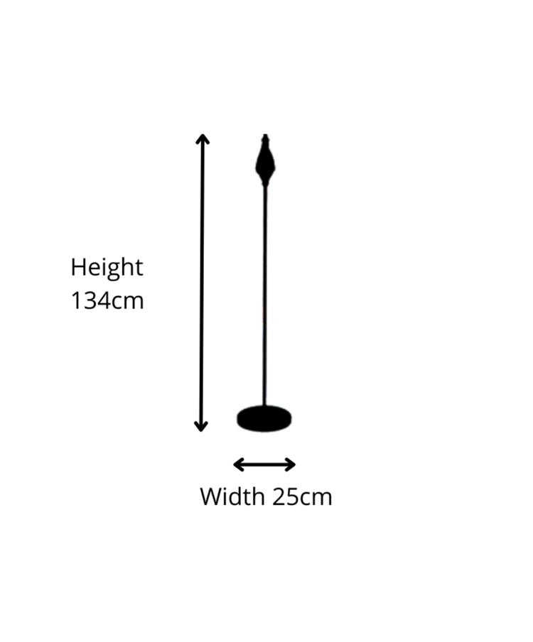 Queenswood Traditional Barley Twist Antique Brass Floor Lamp - Base Only Queenswood Traditional Barley Twist Antique Brass Floor Lamp - Base Only