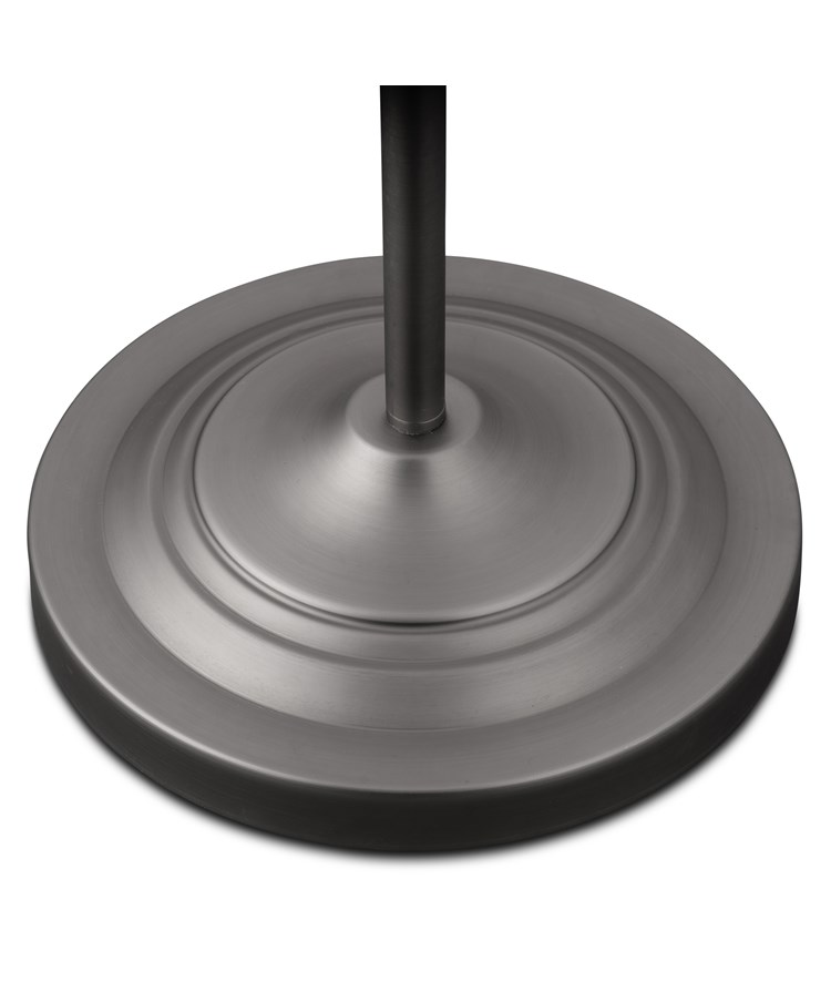 QUEENSWOOD FLOOR LAMP PEWTER – GREY LINEN QUEENSWOOD FLOOR LAMP PEWTER – GREY LINEN