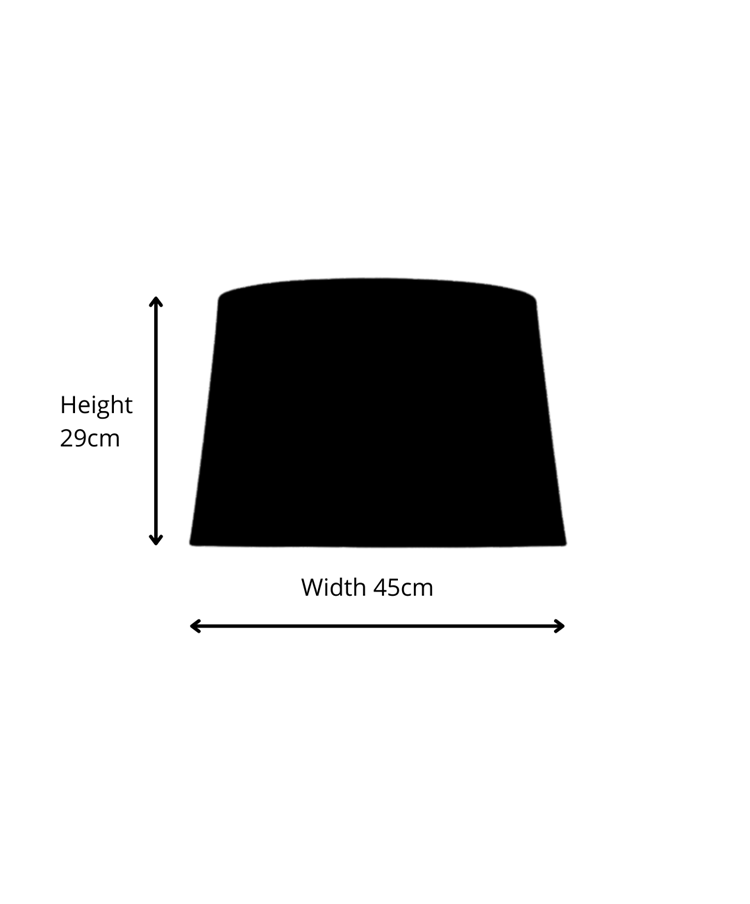 Queenswood Ivory Linen Floor Lamp Shade - 45cm - Replacement Shade - Shade Only Queenswood Ivory Linen Floor Lamp Shade - 45cm - Replacement Shade - Shade Only