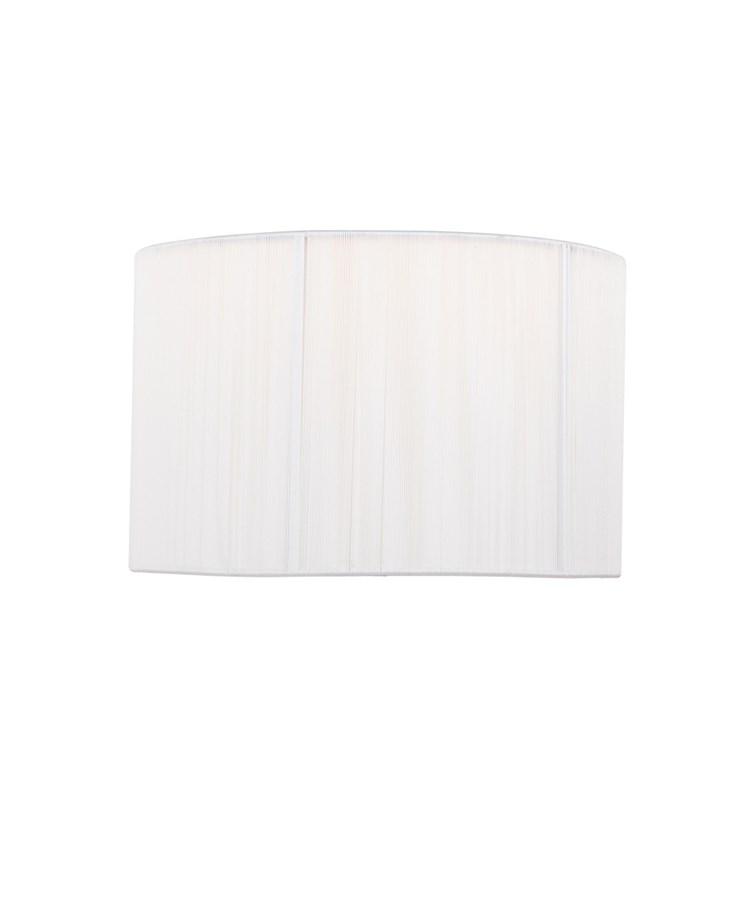Queenswood Table Lamp Silver - Ivory String Shade Queenswood Table Lamp Silver - Ivory String Shade