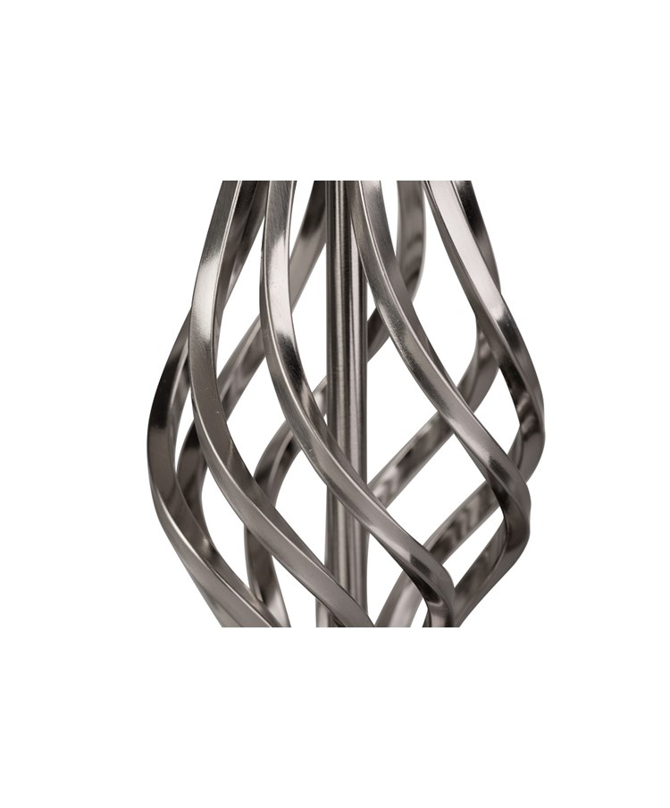 Queenswood Table Lamp Silver - Ivory String Shade Queenswood Table Lamp Silver - Ivory String Shade