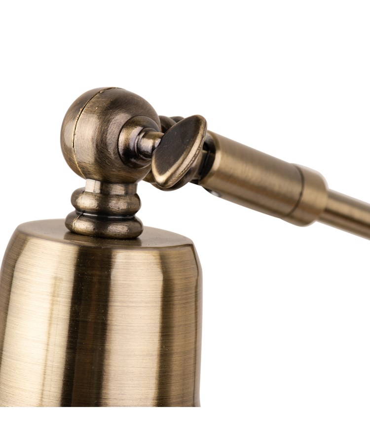 Cantilever Industrial Style Table Lamp - Antique Metal Finish Cantilever Industrial Style Table Lamp - Antique Metal Finish