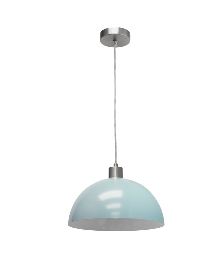 Dome Modern Suspension Ceiling Pendant Light - Blue Dome Modern Suspension Ceiling Pendant Light - Blue