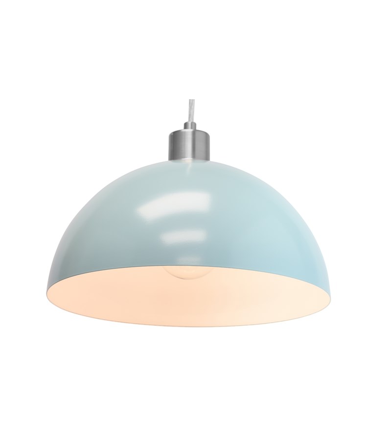 Dome Modern Suspension Ceiling Pendant Light - Blue Dome Modern Suspension Ceiling Pendant Light - Blue