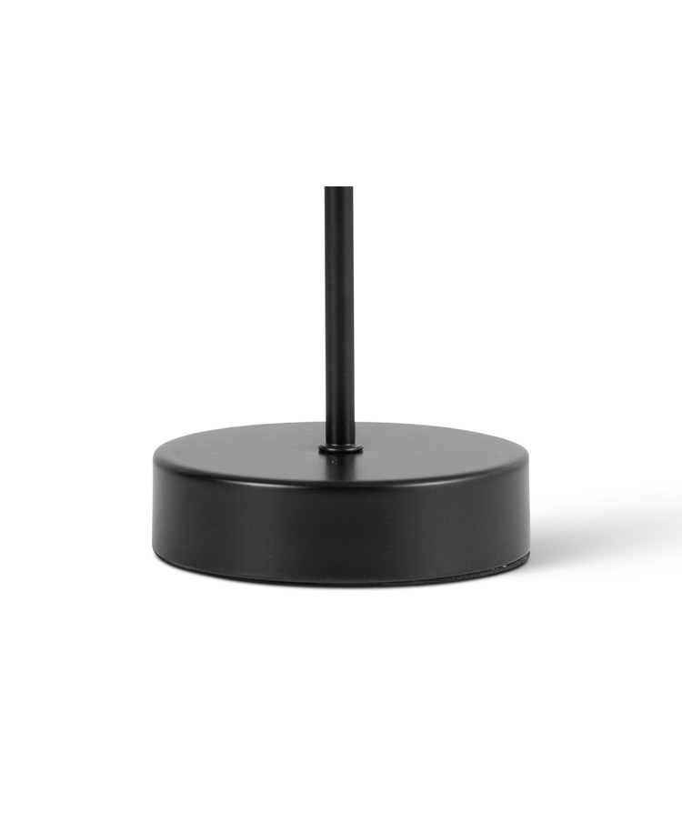 Stockholm Black Cup Stick Table Lamp with Cylinder Shade Stockholm Black Cup Stick Table Lamp with Cylinder Shade