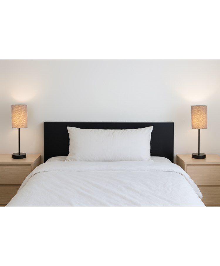 Stockholm Black Cup Stick Table Lamp with Cylinder Shade Stockholm Black Cup Stick Table Lamp with Cylinder Shade