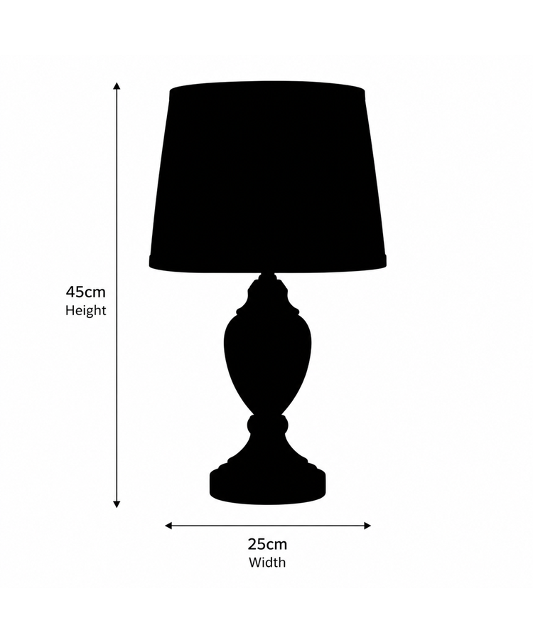 Malham Small Touch Control Table Lamp Green with Ivory Pleated Shade Malham Small Touch Control Table Lamp Green with Ivory Pleated Shade