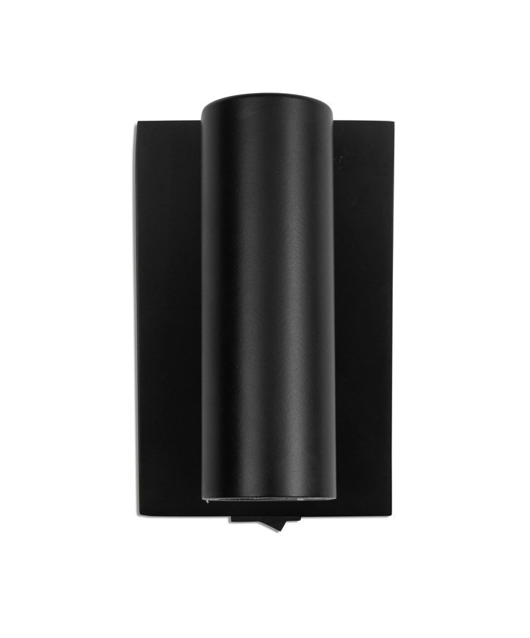 LIMA BLACK WALL LIGHT LED SWITCHED LIMA BLACK WALL LIGHT LED SWITCHED