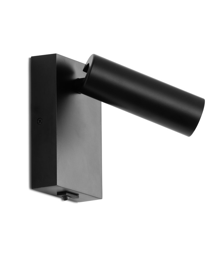 LIMA BLACK WALL LIGHT LED SWITCHED LIMA BLACK WALL LIGHT LED SWITCHED