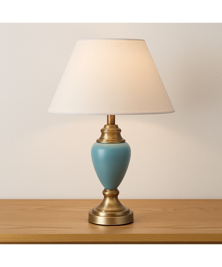 Bailey Blue/Antique Touch Table Lamp Bailey Blue/Antique Touch Table Lamp