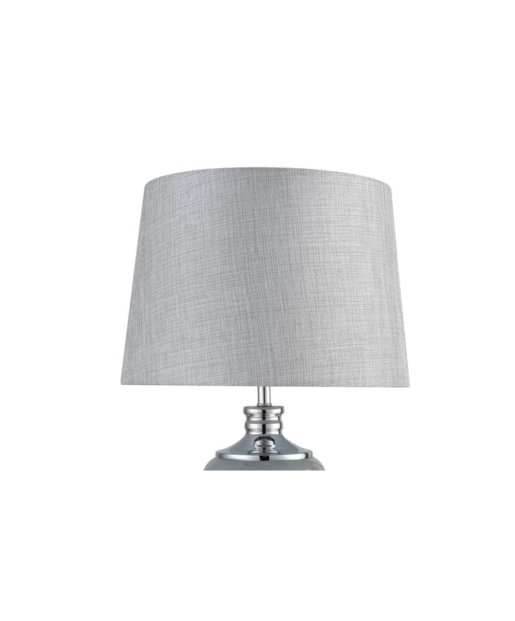 Hepburn Grey Linen Table Lamp Shade - 35cm - Replacement Shade - Shade Only Hepburn Grey Linen Table Lamp Shade - 35cm - Replacement Shade - Shade Only