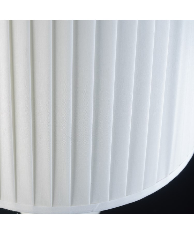 Hepburn Ivory Pleated Table Lamp Shade - 35cm - Replacement Shade - Shade Only